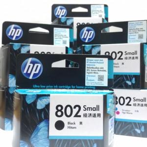 Tinta Hp 802 Black Small Tokopedia