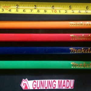Pensil Kayu Pensil Tukang Makita Harga Satuan Tokopedia