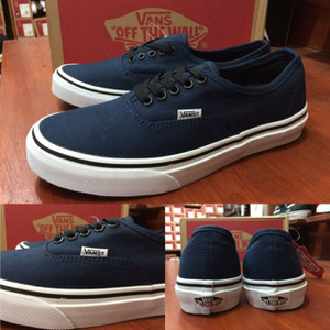 Vans Authentic Dress Blue Waffle Icc Bnib Original Tokopedia