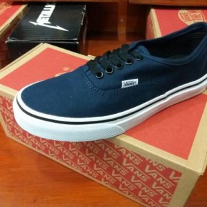 Vans Authentic Dress Blue Waffle Icc Bnib Original Tokopedia
