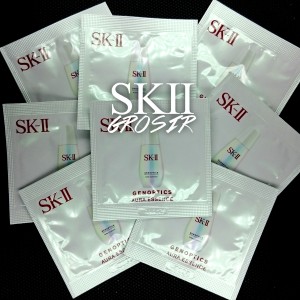Sk Ii Sk2 Skii Sk Ii Pouch Dompet Kosmetik Cantik Gold Original Tokopedia