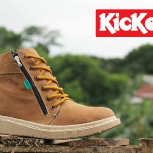 Sepatu Boots Wanita Kickers Femme Tokopedia
