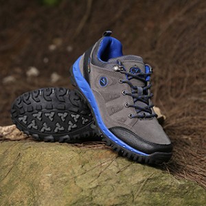 Sepatu Outdoor Gunung Snta 428 Grey Blue Tokopedia