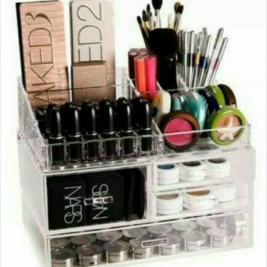 Acrylic Make Up Organizer Akrilik Kosmetik Zx Terlaris Tokopedia