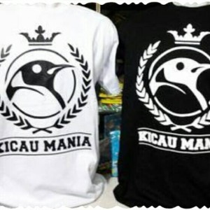 Jual kaos/baju/oblong/T-shirt KICAU MANIA
