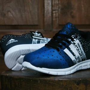 Sepatu Sport Adidas Adizero Knit 2 0 Biru Sport Kets Lari Jogging Tokopedia