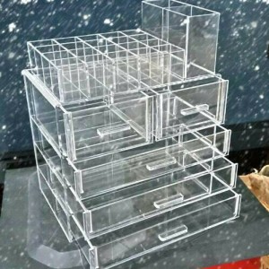 Acrylic Tempat Kosmetik Make Up Lipstik Organizer T50 Tokopedia