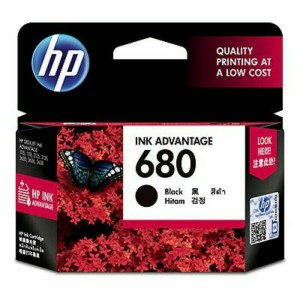 Tinta Hp 680 Black Hitam Tokopedia