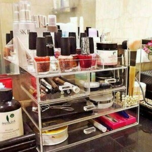 Promo Acrylic Tempat Kosmetik Akrilik Acrylic Display Cosmetic M3 Tokopedia
