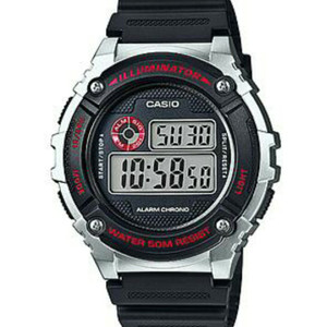 Jam Casio Original W 216h Tokopedia