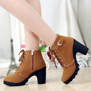 Sepatu Wanita Boots Tan Tokopedia