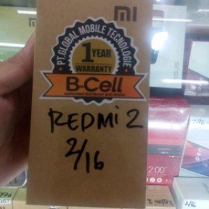 Hp Android Xiaomi Redmi 2 Ram 1gb Lte 4g Grs Distributor 1 Thn Tokopedia