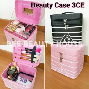 Koper Kosmetik Kosmetik Case Tempat Kosmetik Kp 05 Permata Black Tokopedia