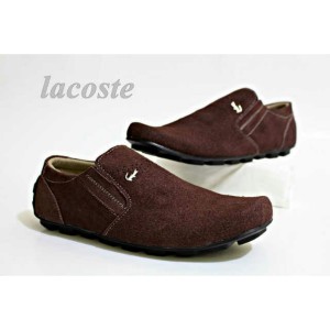 Sepatu Kulit Lacoste Casual Tokopedia