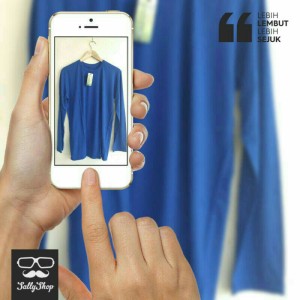 Kaos Polos Tangan Panjang Kaos Polos Casual Baju Polos Pria Kaos Polos Bahan Combed Tokopedia