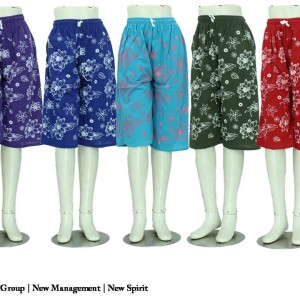 Celana Pendek Motif Tokopedia