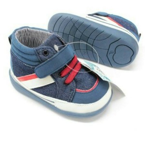 Sepatu Anak Laki Laki Perekat Ando Diva Light Velcro Hitam Tokopedia