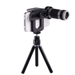Mini Tripod Tele Zoom 8x Universal Lensa For Smartphone Tokopedia
