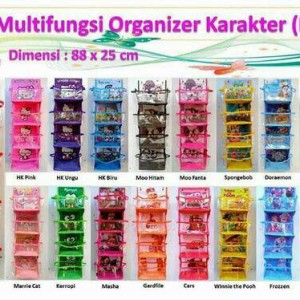 Rak Gantung Serbaguna Rak Penyimpanan Obat Obatan Kosmetik Karakter Ready Tokopedia