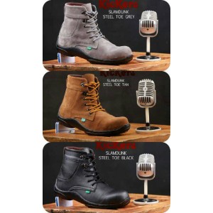 Sepatu Boots Pria Kickers Suede Tokopedia