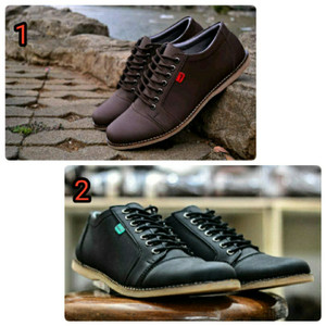 Sepatu Casual Pria Kickers Shaka Tokopedia