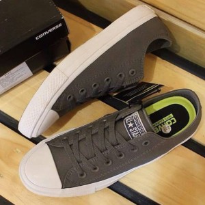 Sepatu Converse Grey Abu Abu Tokopedia