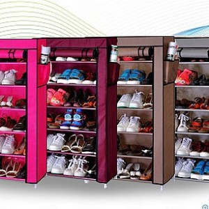 Rak Sepatu With Cover Tokopedia