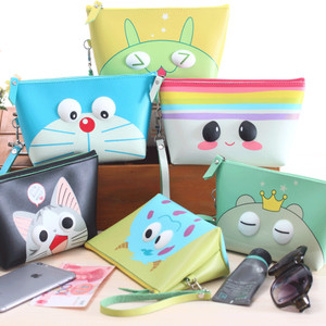 Tempat Pensil Jumbo Dompet Kosmetik Kartun 3d Mata Menonjol Tokopedia