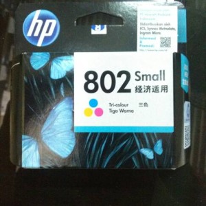 Hp 802 Tinta Tri Color Ink Cartridge Warna Ch562zz Tokopedia