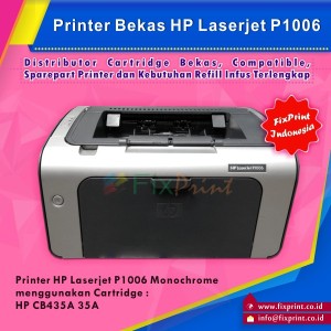 Printer Hp Laserjet P1006 Tokopedia