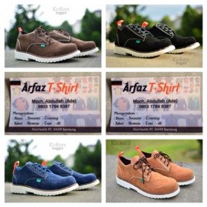 Sepatu Kickers Suede Low Tokopedia