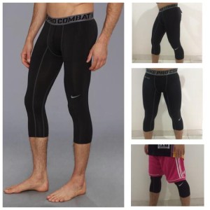 Celana Halfpants 3 4 Nike Pro Combat Baselayer Tokopedia