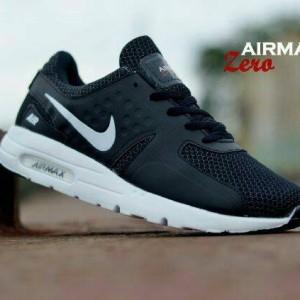 Sepatu Sport Nike Airmax 2016 Black Kets Casual Cowok Tokopedia