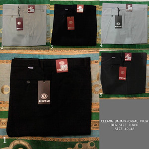 Celana Kerja Formal Pria Big Size Jumbo Tokopedia