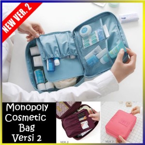 Tas Kosmetik Multi Pouch Travel Bag Serbaguna Tokopedia