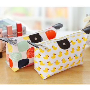 Promo Tas Dompet Kosmetik Make Up Tas Make Up Waterproof Orange Terbagus Tokopedia