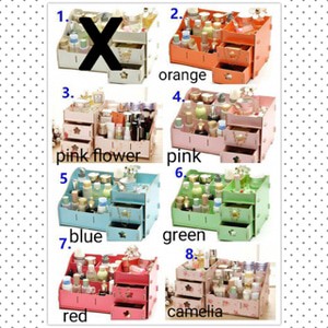 Rak Kosmetik Besar Bahan Kayu Tokopedia