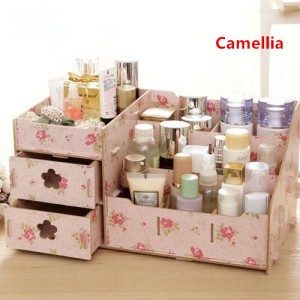 Rak Kosmetik Besar Bahan Kayu Tokopedia