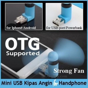 Kipas Angin Mini Micro Otg Portable Mini Fan For Android Kipas Hp Tokopedia