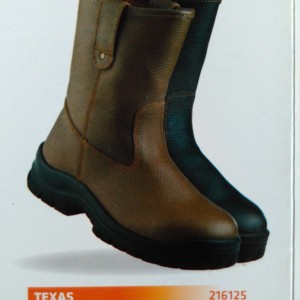Sepatu Safety Krushers Texas Coklat Tokopedia