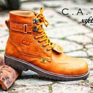 Sepatu Caterpillar Aliando Safety Boots Tokopedia