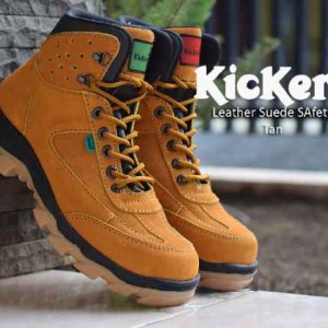 Kickers Boots Safety Tan Tokopedia