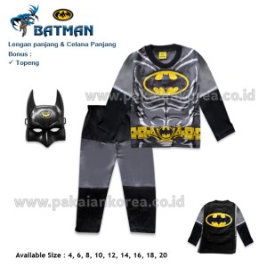 Baju Anak Kostum Topeng Batman Tokopedia