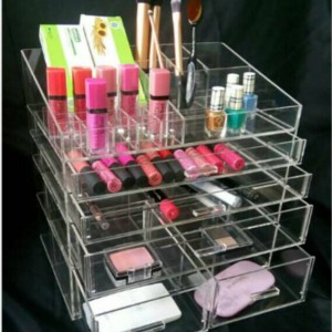 Promo Acrylic Akrilik Tempat Kosmetik Kl2 Tokopedia