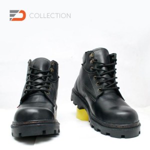 Sepatu Safety Boot Bahan Kulit Sapi Type Jeruk Av 1 Tokopedia