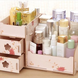 Rak Kosmetik Besar Bahan Kayu Tokopedia