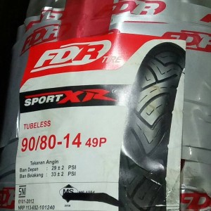 Promo Harga Grosiran Ban Tubeless 80 80 14 Fdr Sportxr Tokopedia