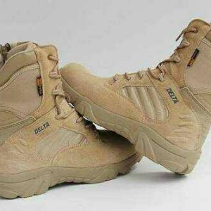 Sepatu Delta Tactical Outdoor 8 Inc Hitam Sepatu Gunung Hiking Army Tokopedia
