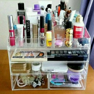 Acrylic Tempat Kosmetik Make Up Lipstik Organizer T50 Tokopedia