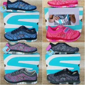 Sepatu Kets Wanita Sepatu Skechers Wanita Tokopedia